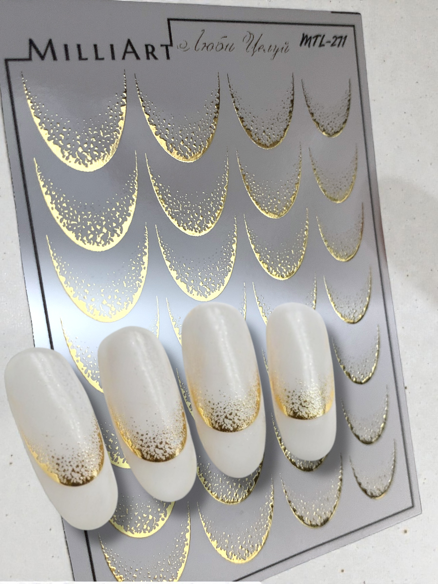 Anna Tkacheva, слайдер-дизайн MilliArt металлик MTL-271 Anna Tkacheva, слайдер-дизайн MilliArt металлик MTL-271