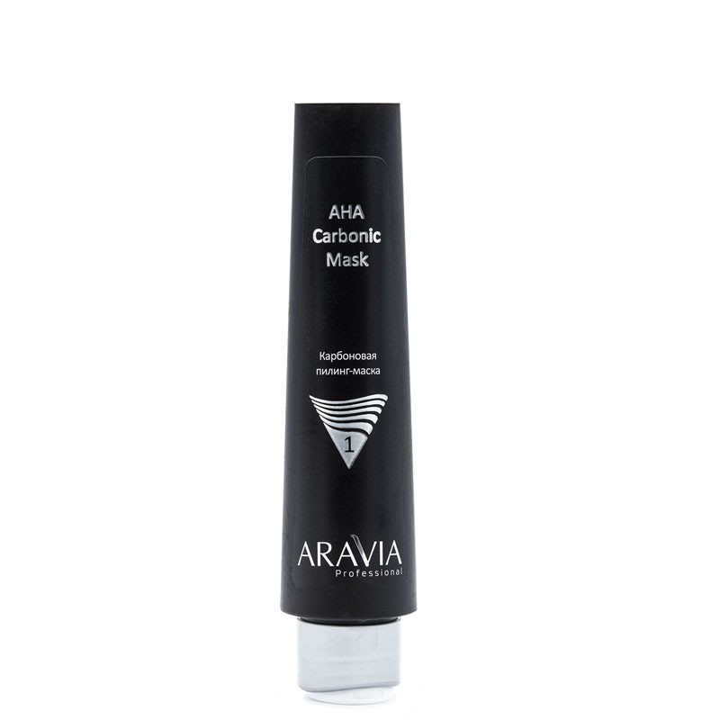 Aravia, AHA Carbonic Mask - карбоновая пилинг-маска, 100 мл