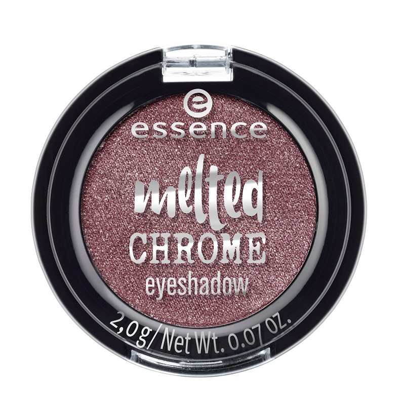 Essence, melted chrome — тени для век (розовый т.01)