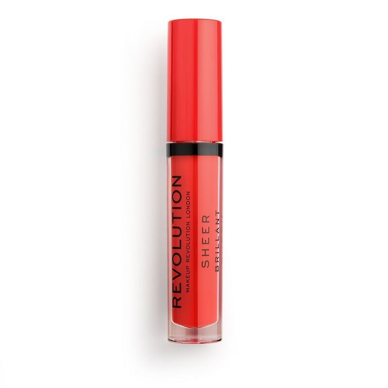 Makeup Revolution, Sheer Brillant - блеск для губ (Cherry 132) Makeup Revolution, Sheer Brillant - блеск для губ (Cherry 132)