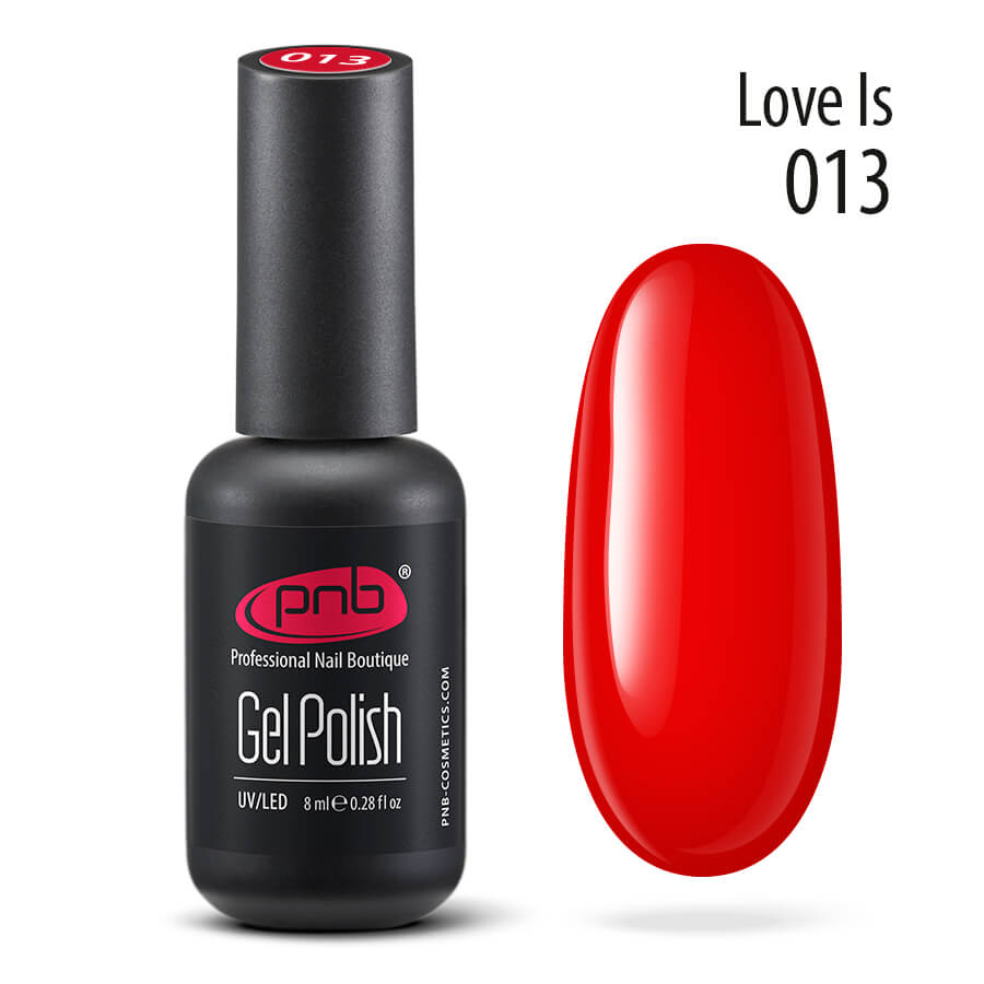 PNB, Gel nail polish - гель-лак №013, 8 мл