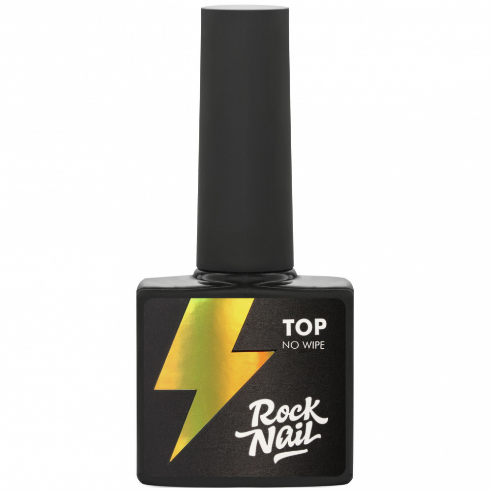 RockNail, Top No Wipe - топ без липкого слоя, 10 мл