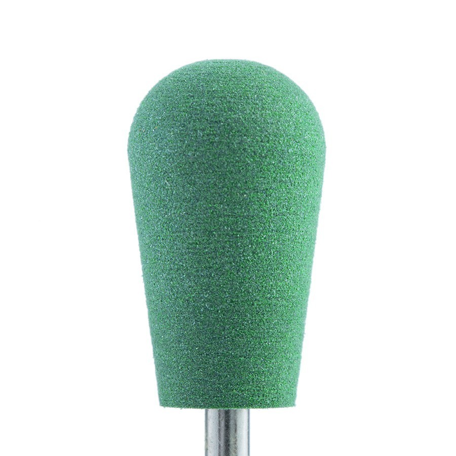 Кристалл, полир силикон-карбидный №510 (конус обратный, 10 мм, тонкий, зеленый)