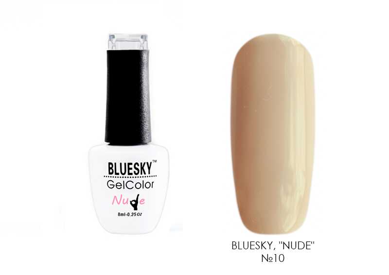 BlueSky, гель-лак "Nude" №10, 8 мл