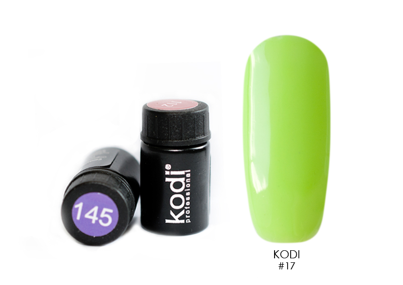 Kodi, цветная гель-краска биогель с липким слоем (№17), 4 мл