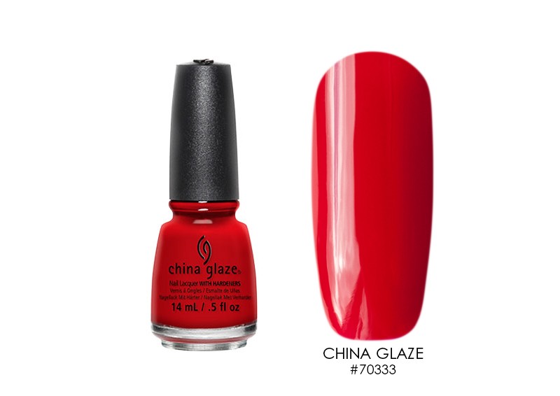 China Glaze, лак для ногтей (Vermillion 70333), 14 мл