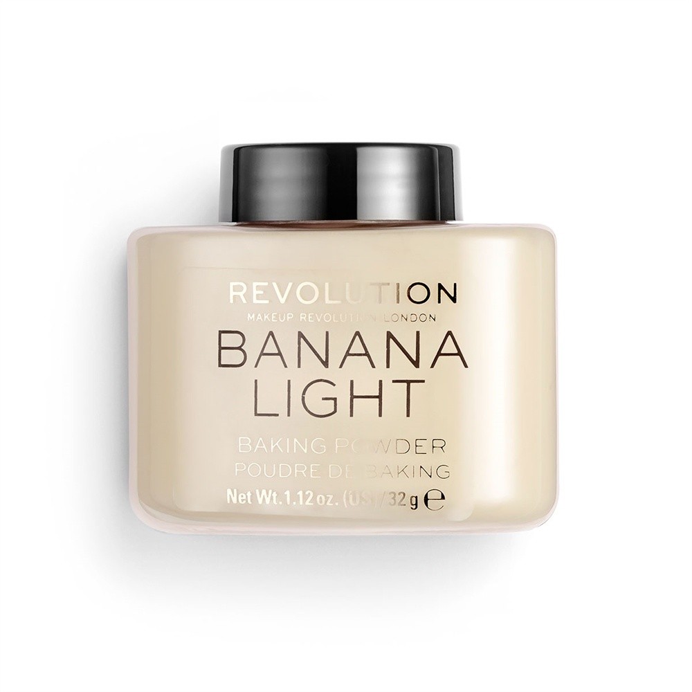 Makeup Revolution, Baking Powder - рассыпчатая пудра (Banana Light)