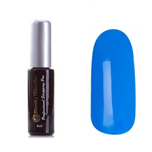 Bluesky Shinerlac, гель-краска с тонкой кистью (GP06), 8 мл