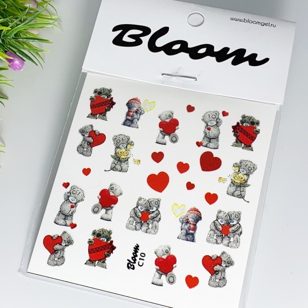 Bloom, слайдер-дизайн C10