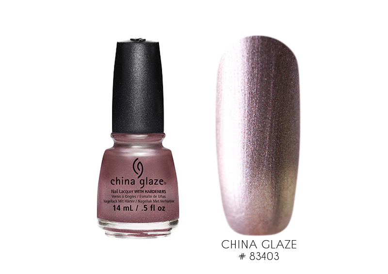 China Glaze, лак для ногтей (CHROME IS WHERE THE HEART IS Lacquer), 14 мл