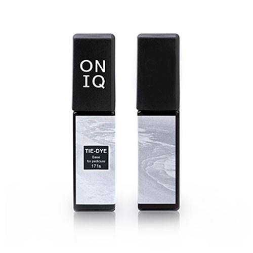 ONIQ, Tie-dye базовое покрытие для ногтей (Base for pedicure), 6 мл
