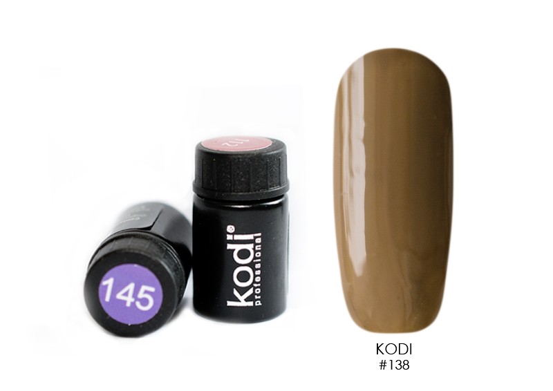 Kodi, цветная гель-краска биогель без липкого слоя (№138), 4 мл