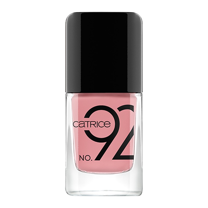 Catrice, ICONails Gel Lacquer - лак для ногтей (92 Nude Not Prude пыльно-розовый), 10.5 мл