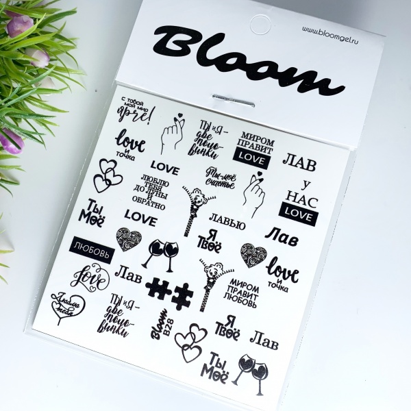 Bloom, слайдер-дизайн B28 Bloom, слайдер-дизайн B28