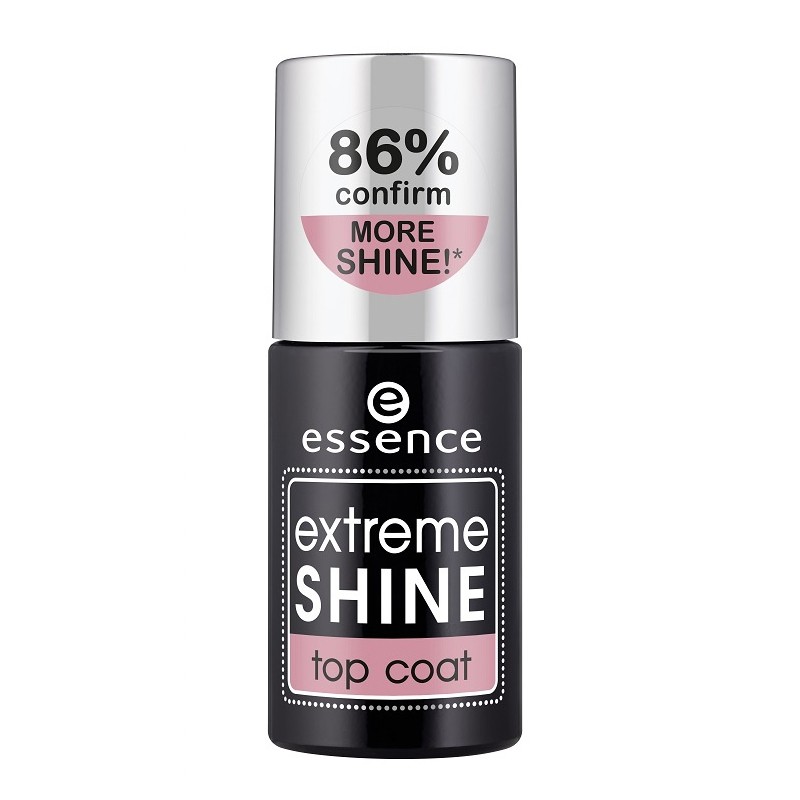 Essence, extreme shine — лаковое верхнее покрытие для ногтей, 8 мл