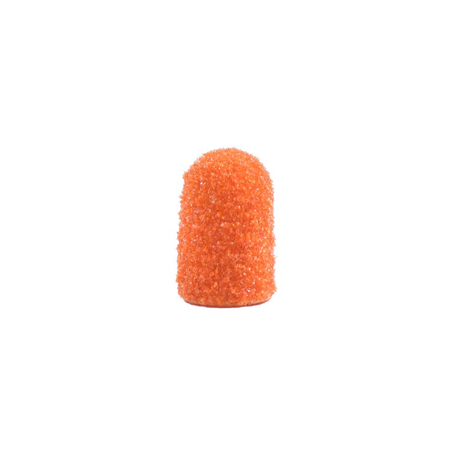 Кристалл, колпачок абразивный "Lukas" 7 мм (оранжевый, 80 грит)