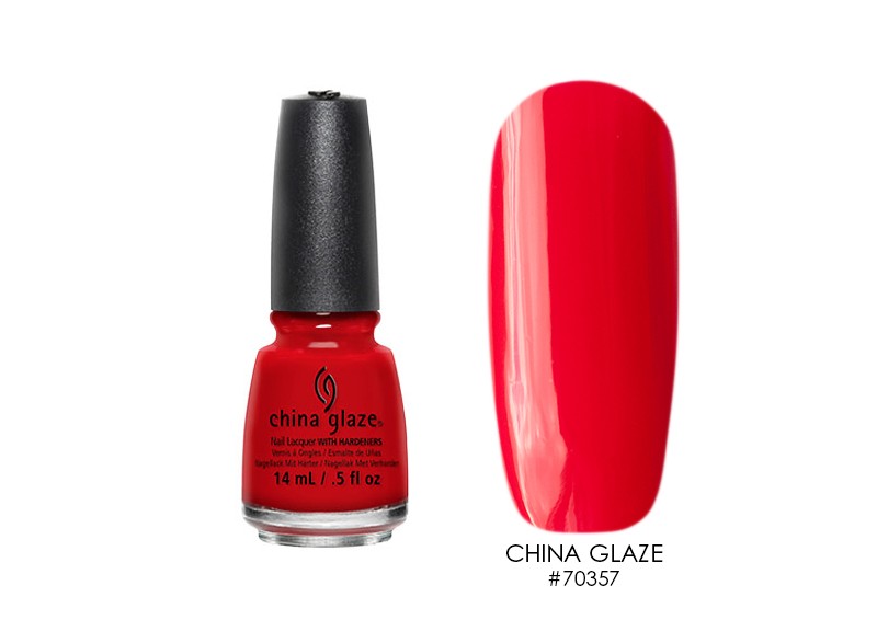 China Glaze, лак для ногтей (Italian Red Lacguer 70357), 14 мл