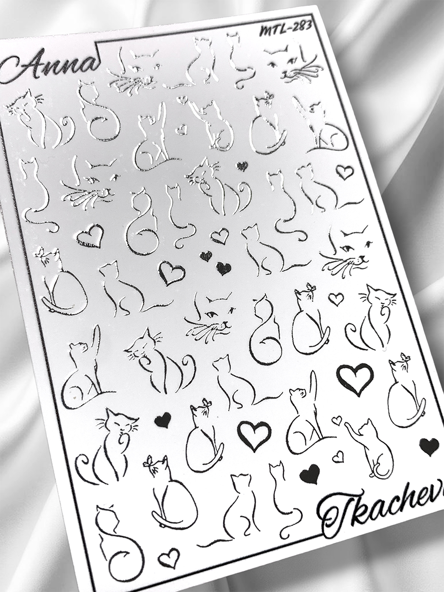 Anna Tkacheva, слайдер-дизайн MilliArt металлик MTL-283