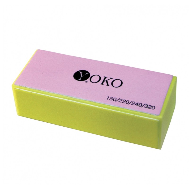 Yoko, блок полировочный в индивидуальной упаковке (150/220/240/320)