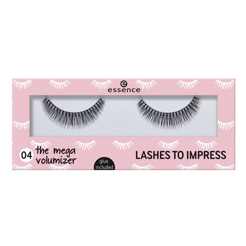 Essence, lashes to impress the mega volumizer - накладные ресницы (т.04) Essence, lashes to impress the mega volumizer - накладные ресницы (т.04)
