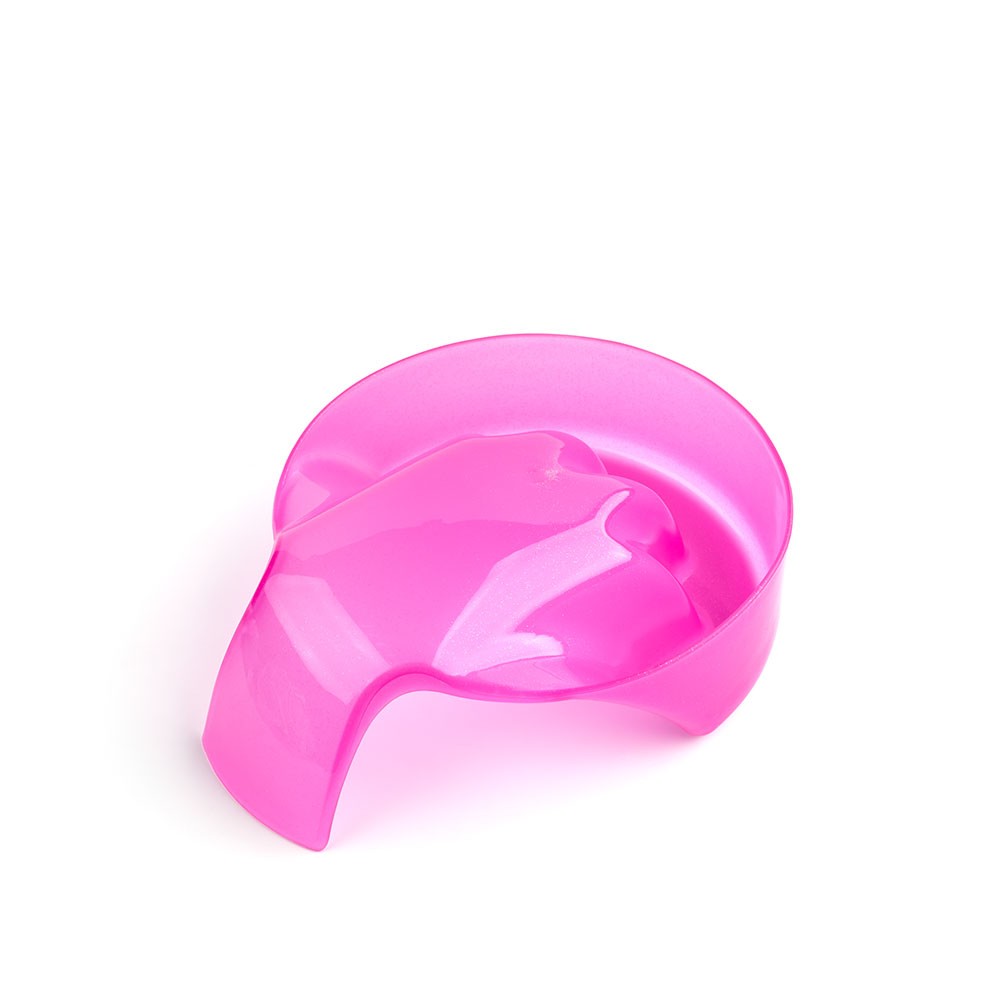 Tnl, ванночка для маникюра пластиковая (розовая)