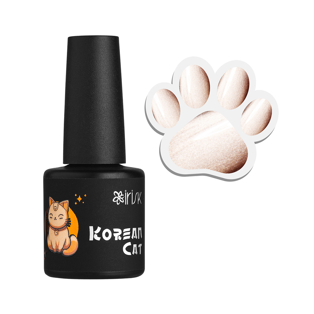 Irisk, Korean Cat - магнитный гель-лак "Кошачий глаз" №12, 10 мл