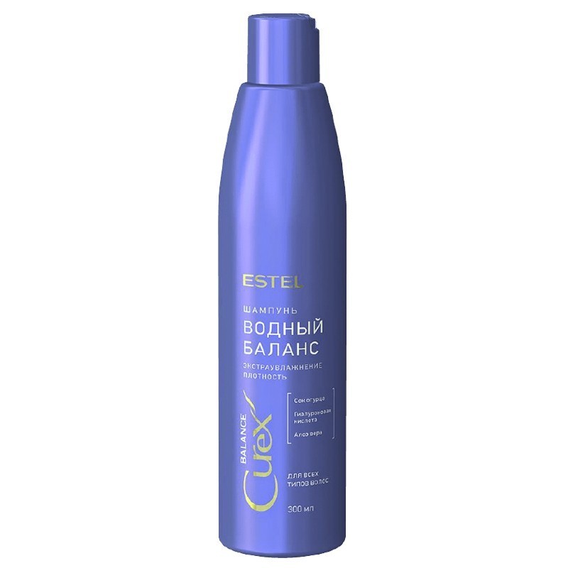 Estel, Curex Balance - шампунь "Водный баланс" для всех типов волос, 300 мл