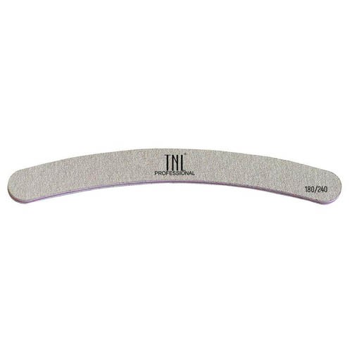 TNL, Пилка для ногтей в индив. упаковке, хит продаж (бумеранг 180/240)