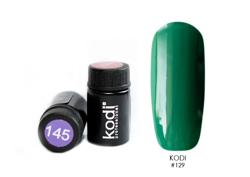 Kodi, цветная гель-краска биогель без липкого слоя (№129), 4 мл