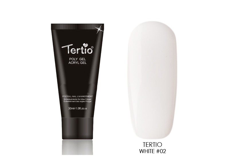 Tertio, полигель White (белый, №2), 30 мл
