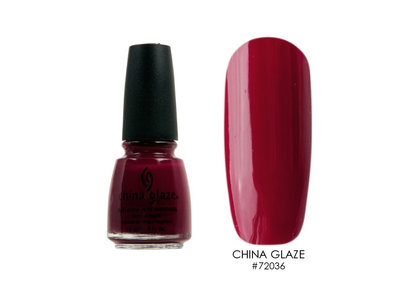 China Glaze, лак для ногтей (Seduce Me Patent Leather Lacguer 72036), 14 мл