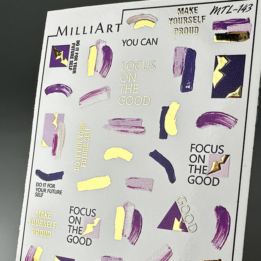 Anna Tkacheva, слайдер-дизайн MilliArt металлик MTL-143 Anna Tkacheva, слайдер-дизайн MilliArt металлик MTL-143