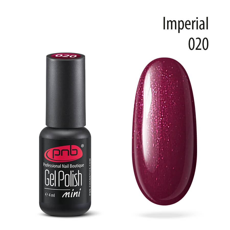 PNB, Gel nail polish - гель-лак №020, 4 мл