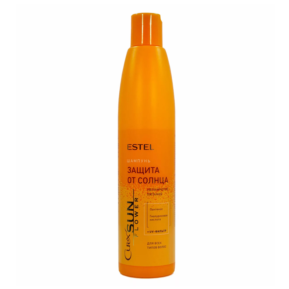 Estel, Curex Sun Flower - шампунь Увлажнение и питание с UV-фильтром, 300 мл