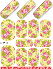 Milv, слайдер-дизайн "Цветы N263"