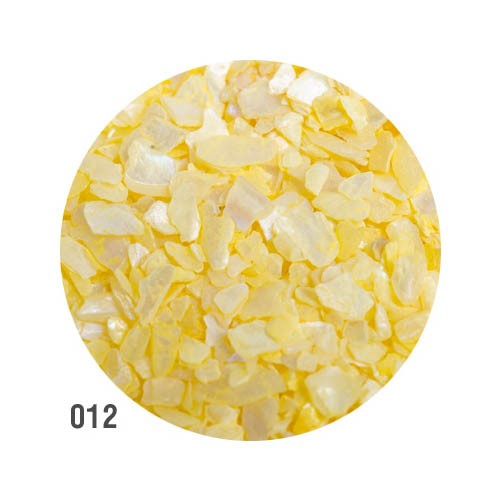 Irisk, ракушка F в стеклянном флаконе (012 желтая), 10мл