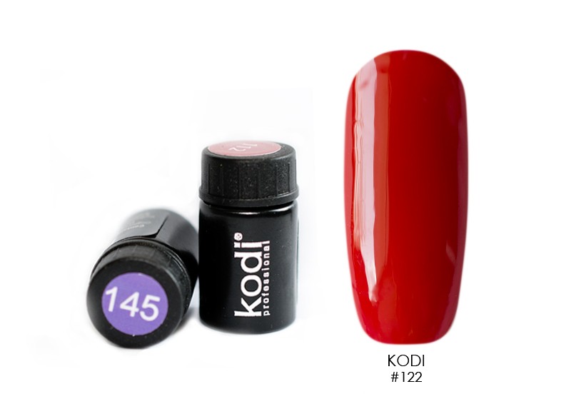 Kodi, цветная гель-краска биогель без липкого слоя (№122), 4 мл