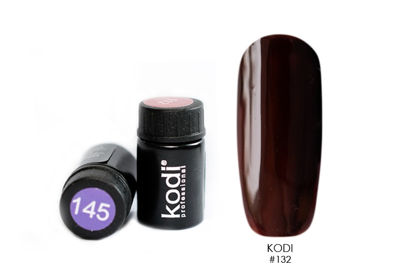 Kodi, цветная гель-краска биогель без липкого слоя (№132), 4 мл