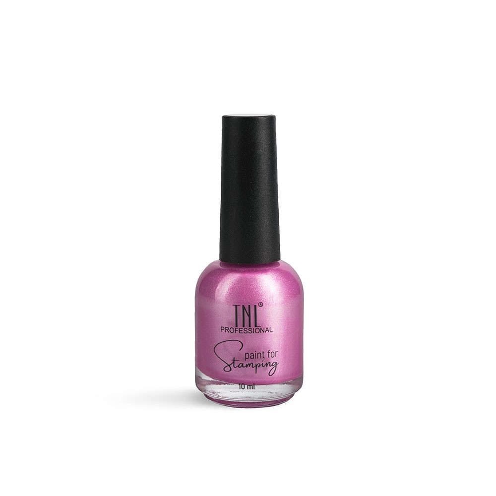 TNL, LUX - краска для стемпинга (№030 - перламутровый розовый)