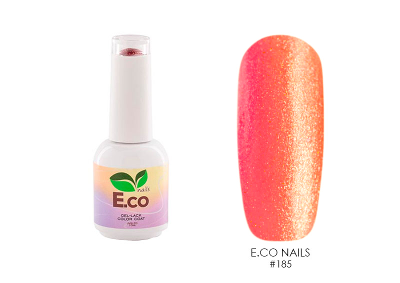 E.Co Nails, гель-лак (№185), 10мл E.Co Nails, гель-лак (№185), 10мл
