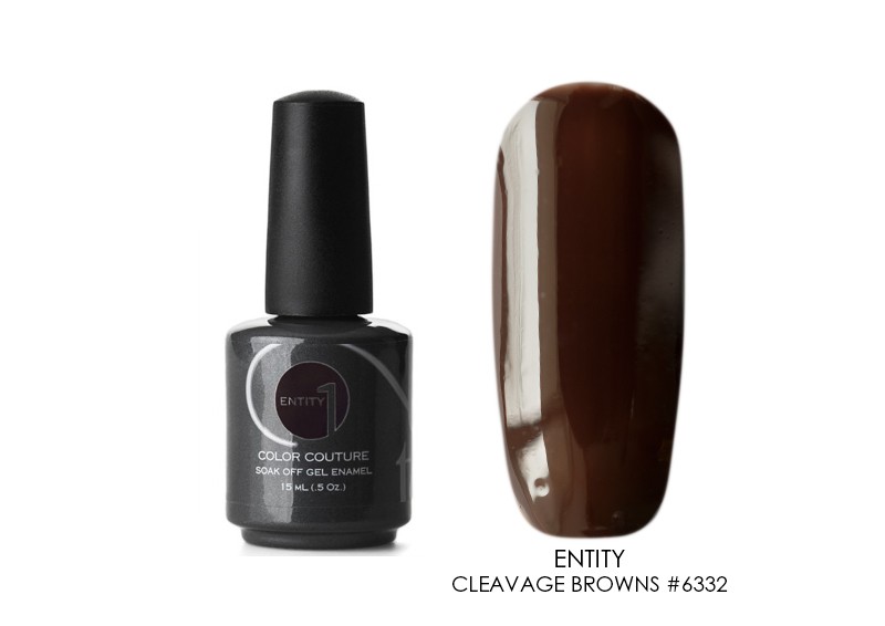 Entity One Color Couture, гель-лак (Cleavage Browns №6332), 15 мл