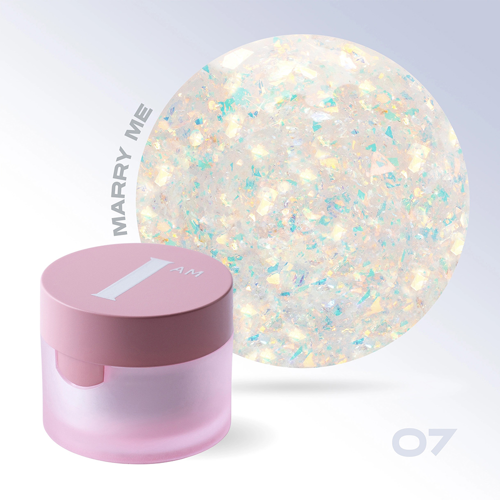 I am, гель-лак с эффектом Marry me №07, 5 мл I am, гель-лак с эффектом Marry me №07, 5 мл