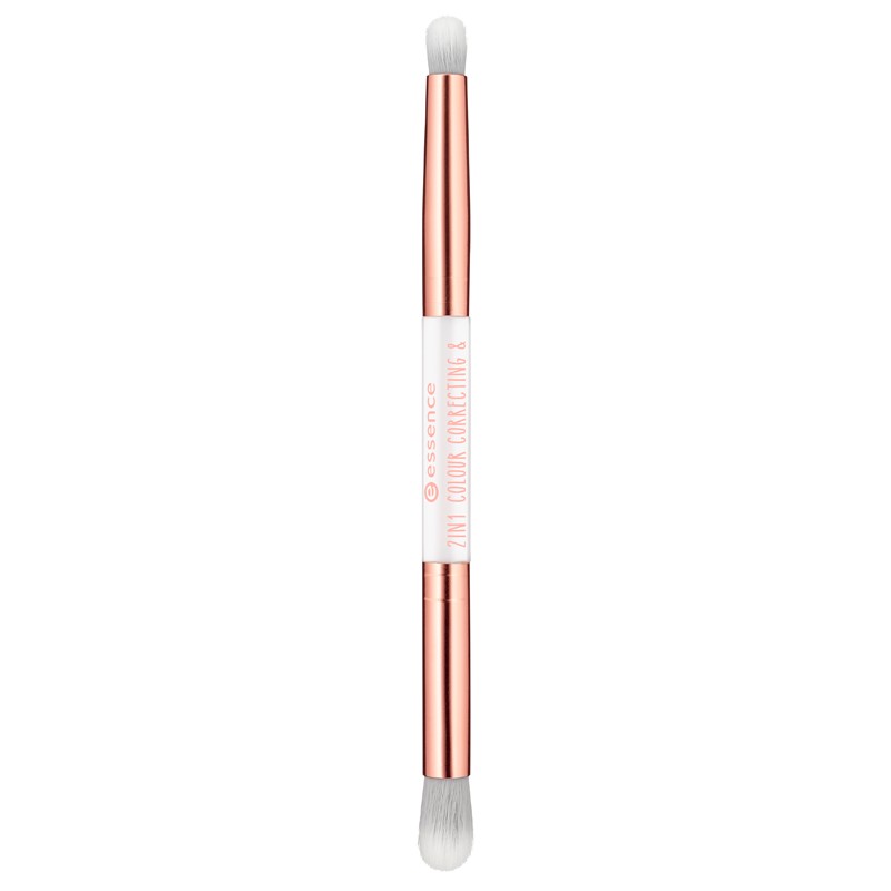 Essence, 2в1 colour correcting & contouring brush — кисть для контурирующих и корректирующих средств