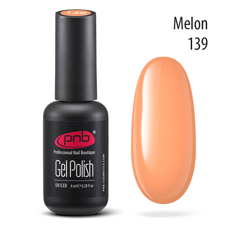 PNB, Gel nail polish - гель-лак №139, 8 мл