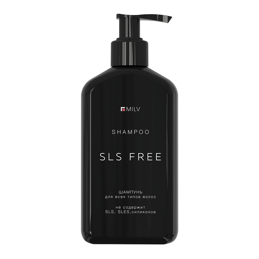 Milv, SLS FREE - шампунь для всех типов волос, 340 мл