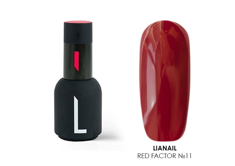 Lianail, гель-лак Red Factor №11, 10 мл