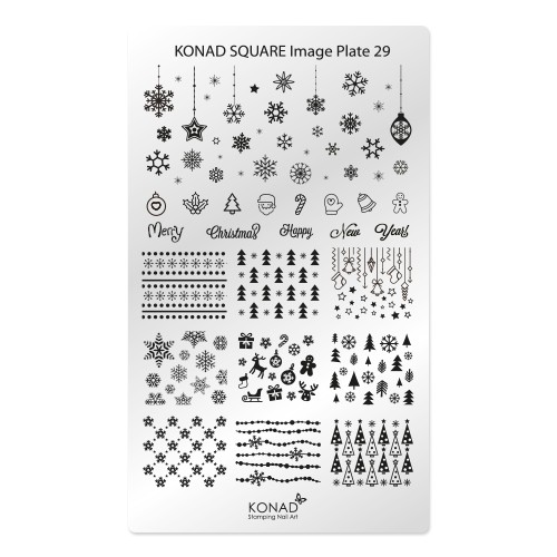 Konad, square image plate 29
