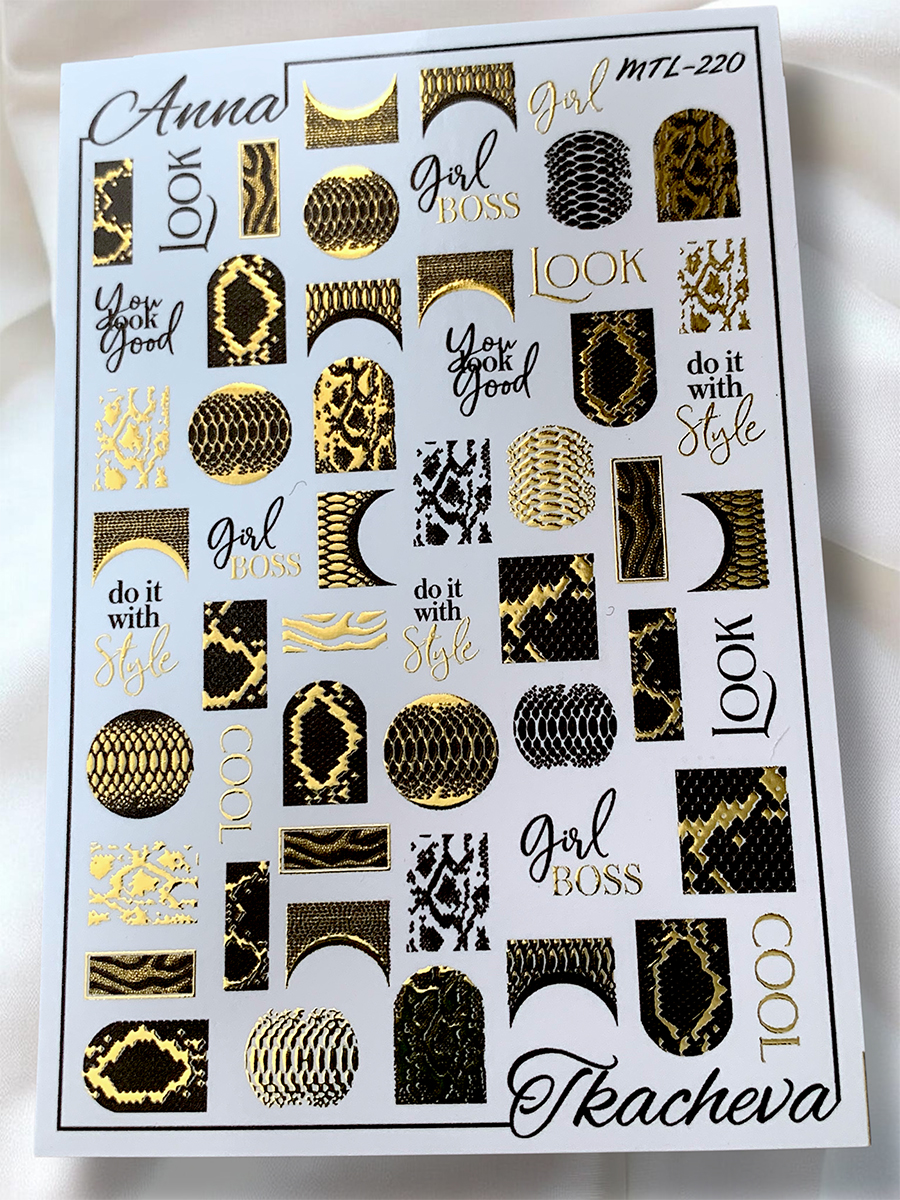 Anna Tkacheva, слайдер-дизайн MilliArt металлик MTL-220