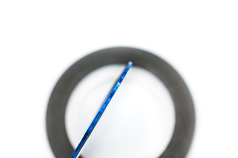 Лента для дизайна ногтей (laser blue №26)