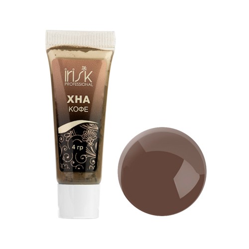 Irisk, хна для биотатуажа бровей (04 Кофе), 4гр